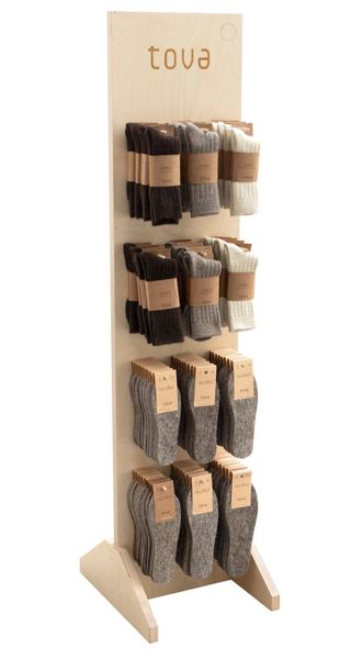 Hovedbilde Sokk og Ullsålestativ, tosidig